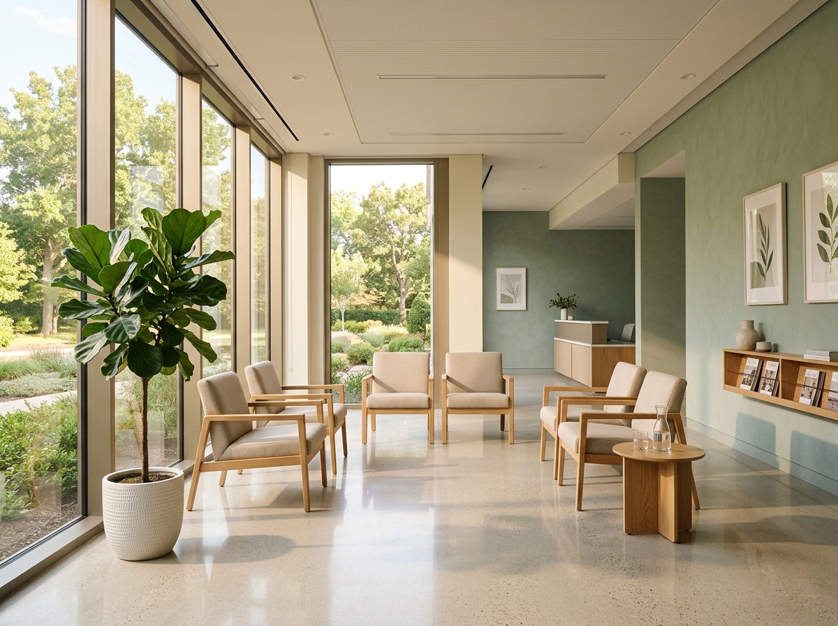 Outpatient clinic waiting room